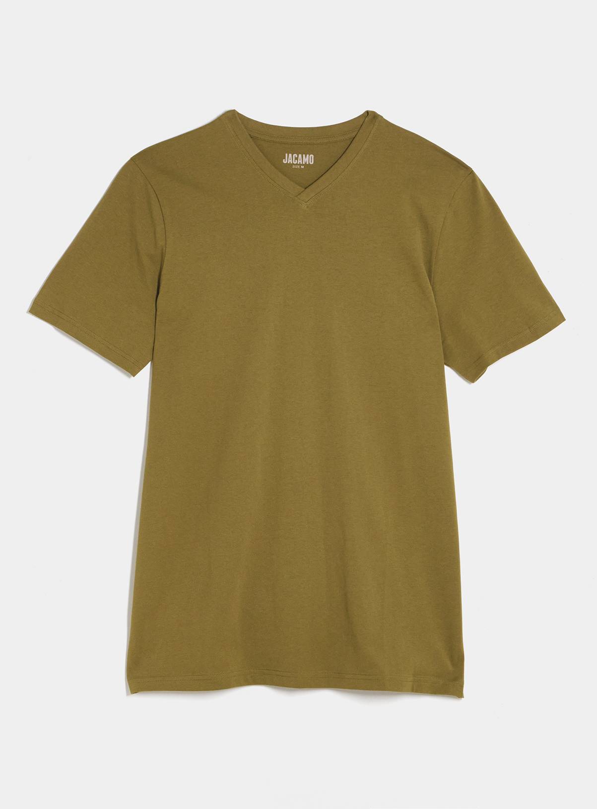 JACAMO 5 Pack Pure Cotton V Neck T-Shirt L - Image 5